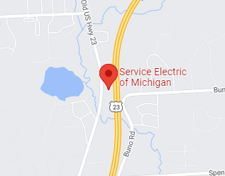 Service Electric of Michigan Map